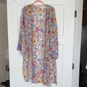 Floral Kimono Duster